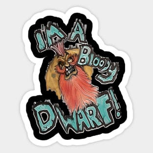 Bloody Dwarf Sticker